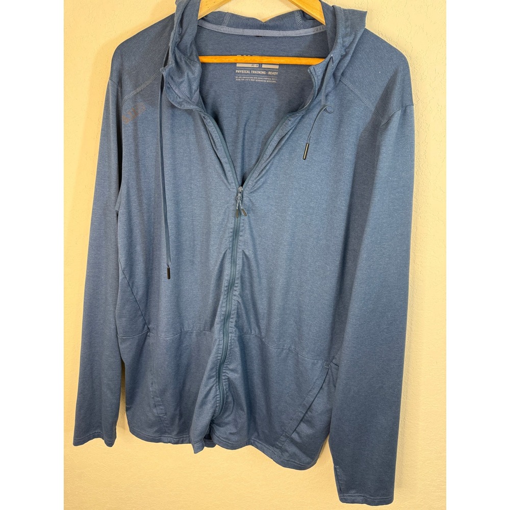 5.11 Tactical lightweight‎ jacket size XL Navy Hood Hoodie